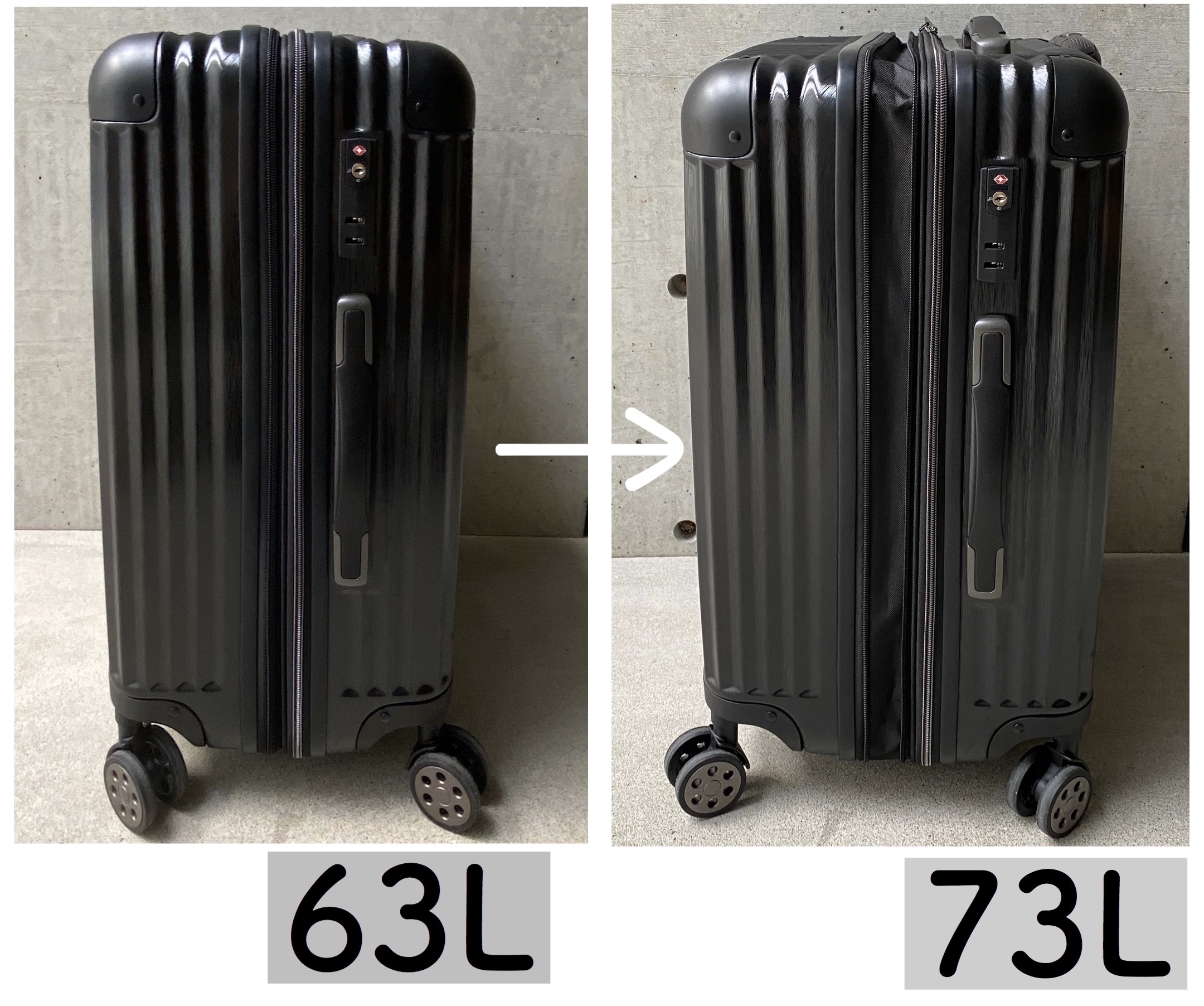 コールマン スーツケース 63L:73L 56cm 3.9kg 14-60 デザイン
