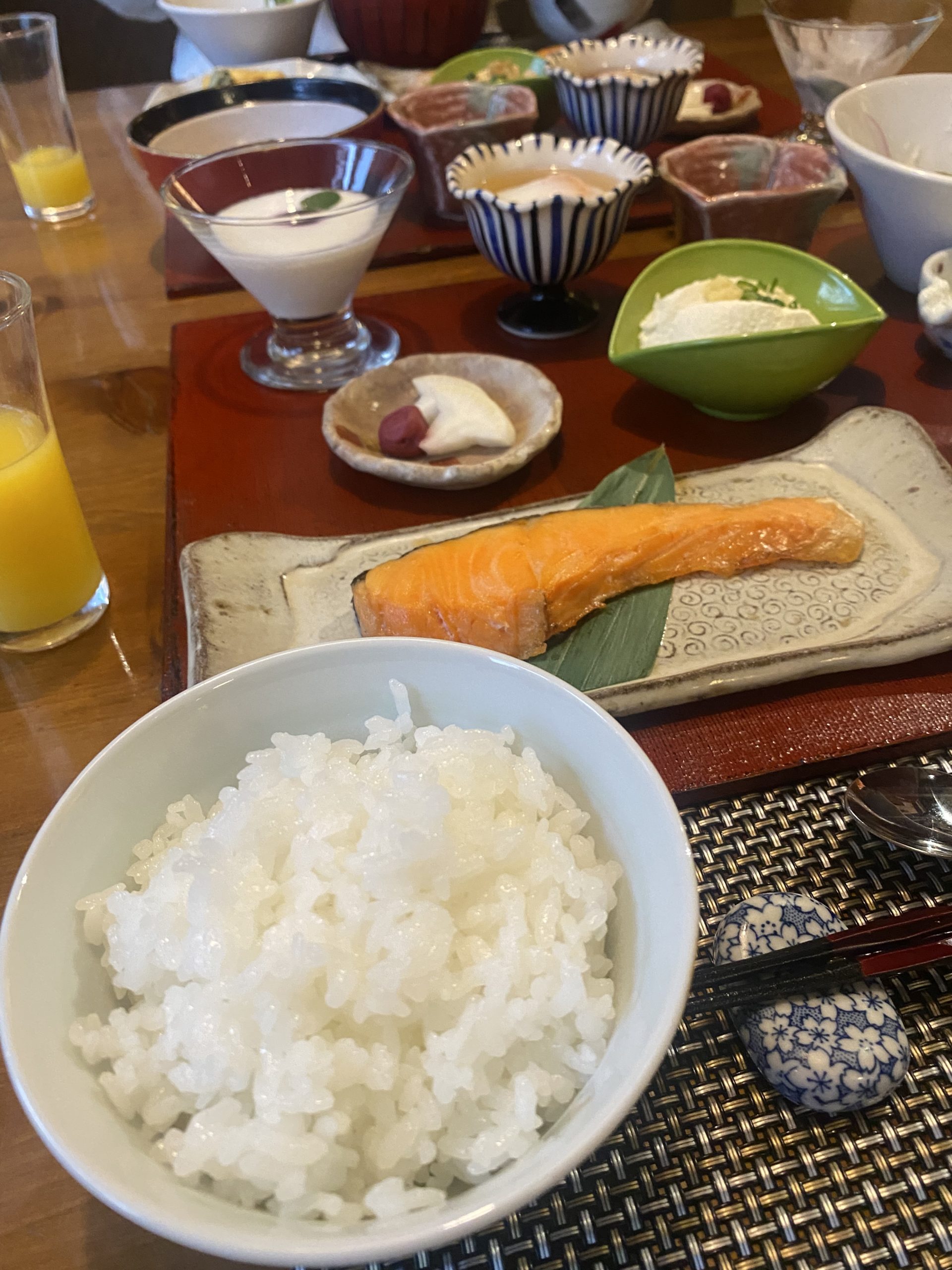黒川温泉 ふじ屋 ブログ宿泊記 朝食 ご飯