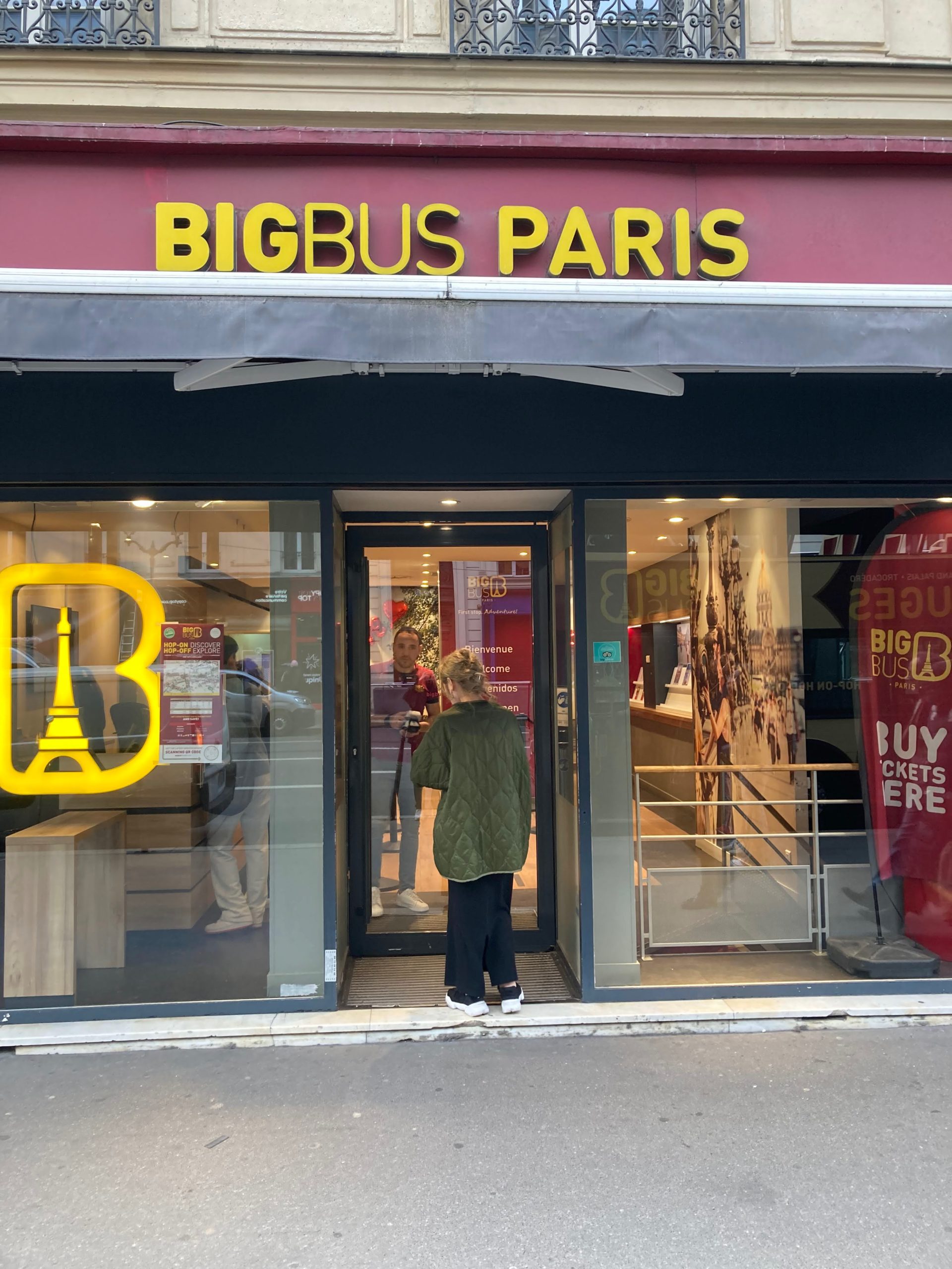 フランス旅行記ブログ パリ観光 BIGBUS