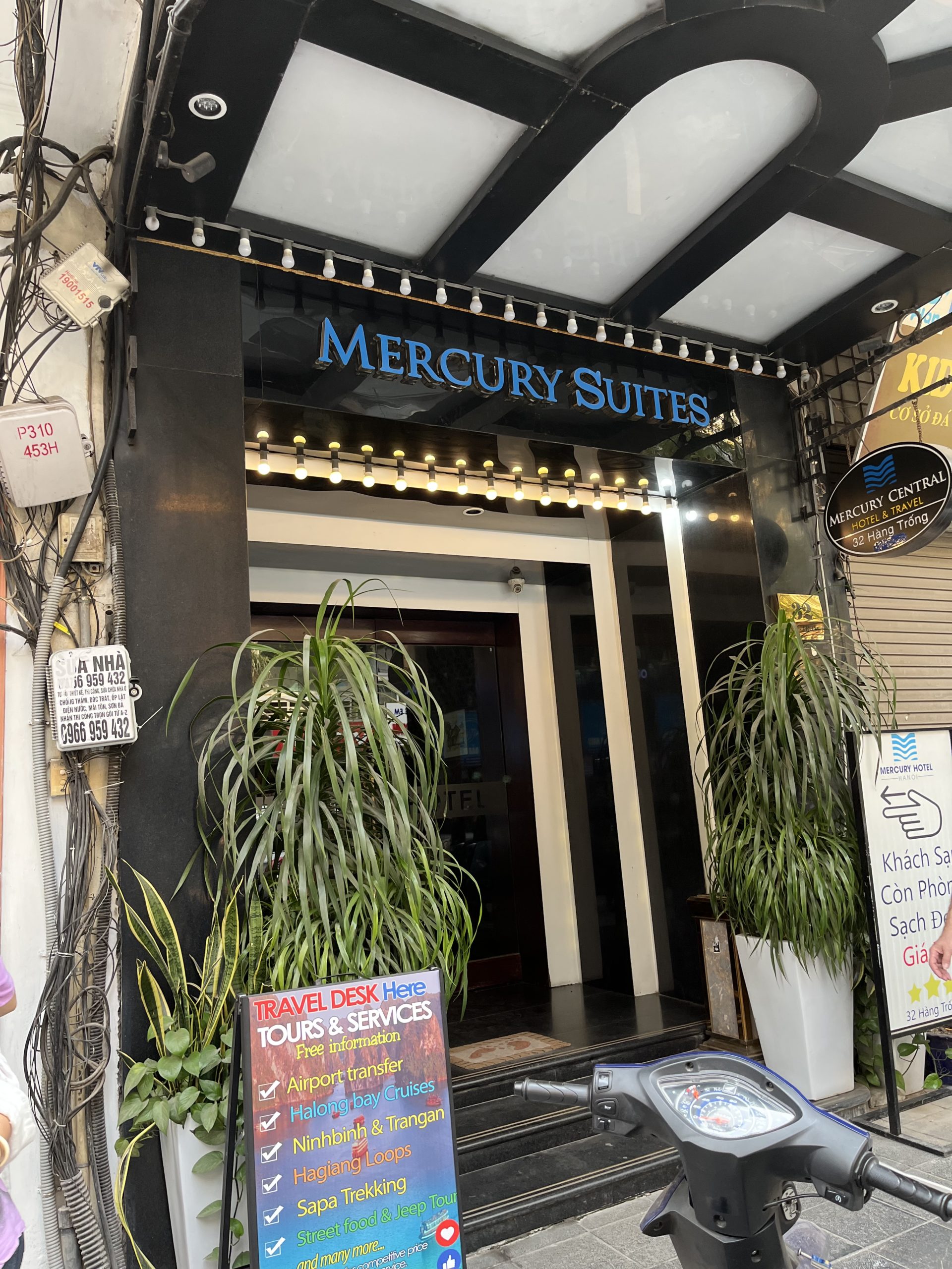 ベトナム・ハノイ旅行 ブログ おすすめ格安ホテル Mercury Central Hanoi Hotel